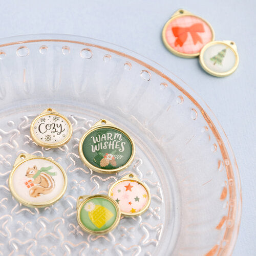 Crate Paper - Mittens and Mistletoe - Charms