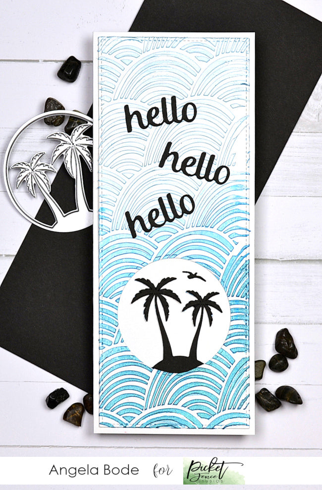 Picket Fence - Dies - Palm Trees