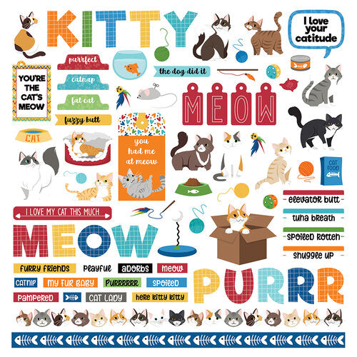 Photoplay - Cat Lover - Collection Pack -   12 x 12"