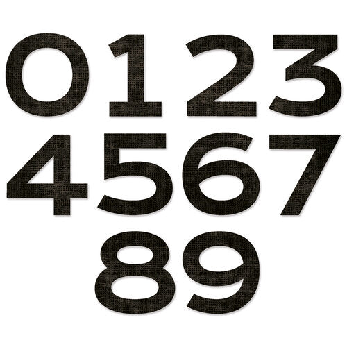 Tim Holtz Alterations - Thinlits - Countdown