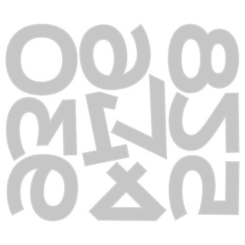 Tim Holtz Alterations - Thinlits - Countdown