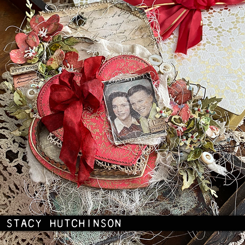 Sizzix - Tim Holtz - Thinlits Dies - Colorize - True Love