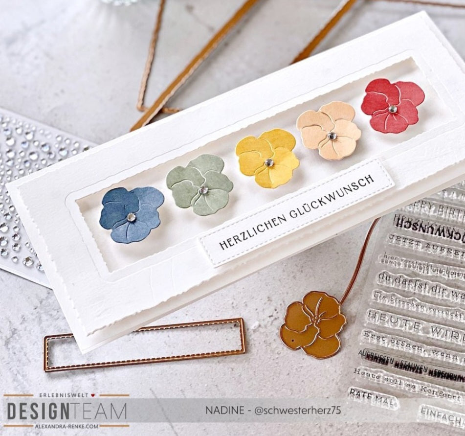 Alexandra Renke - Dies - Pansies - Stemorsblomst Par