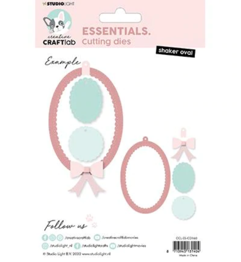 Studiolight Essentials Dies - Oval Shaker
