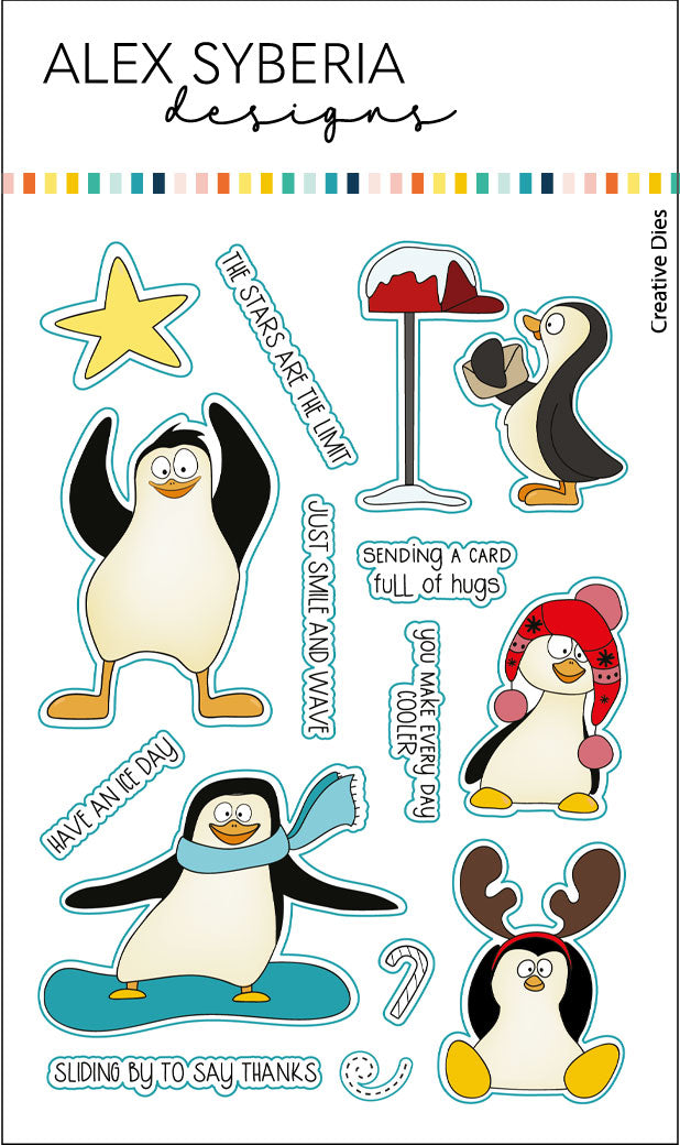 Alex Syberia Designs - Dies - Smile and Wave