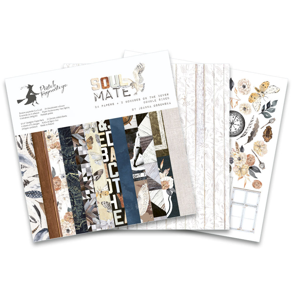 P13 - Soulmate - Paper Pad - 6 x 6"