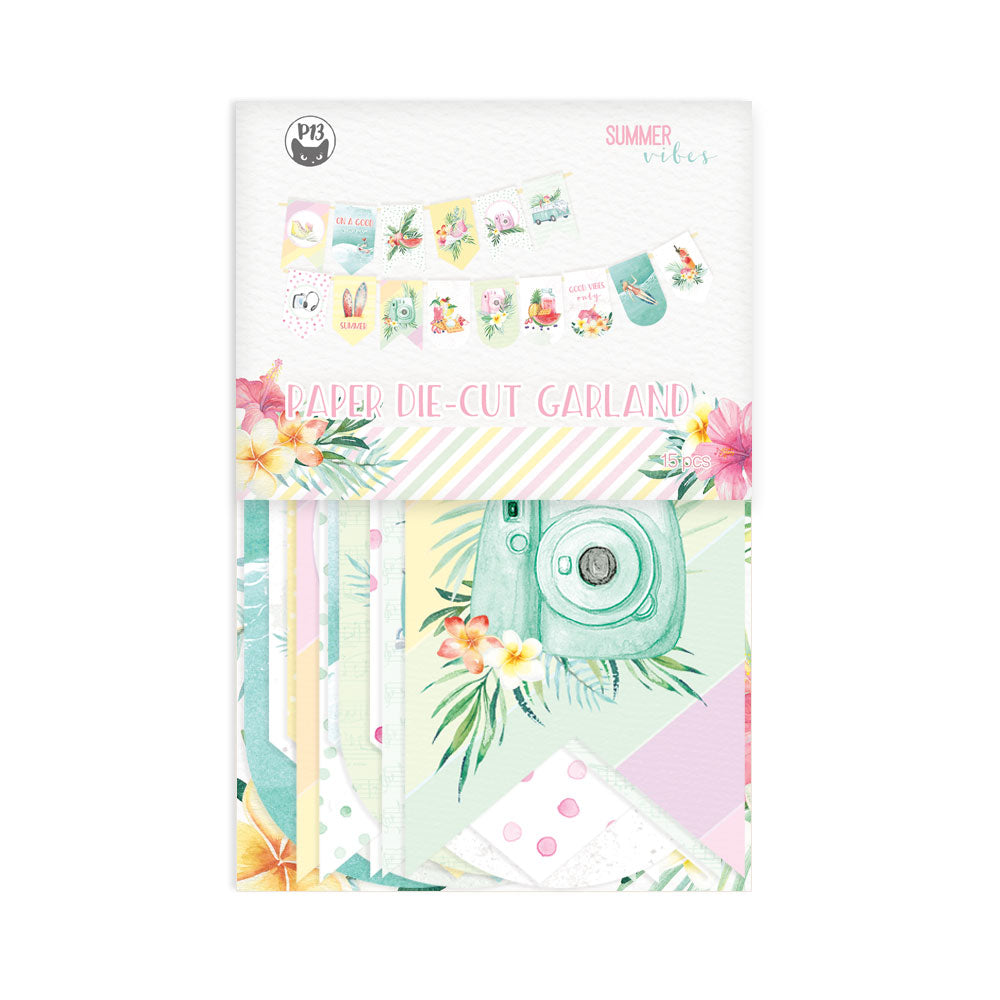 P13 - Summer Vibes - Banner die cuts