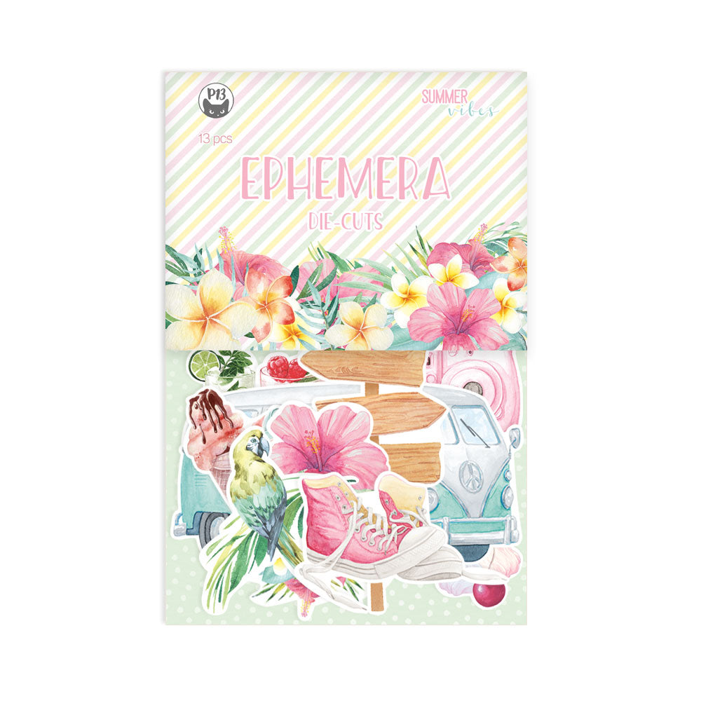 P13 - Summer Vibes - Ephemera - die cuts