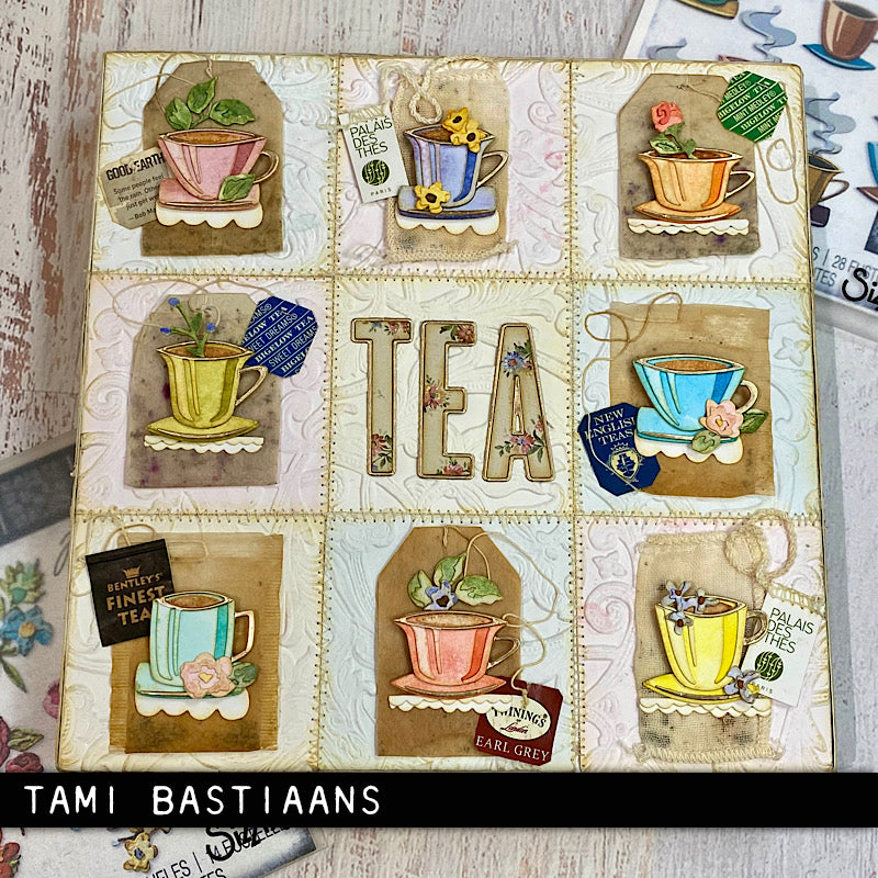 Sizzix - Tim Holtz - Thinlits Dies - Alphanumeric Bulletin