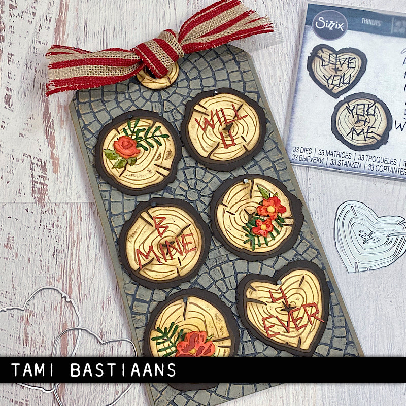 Sizzix -Tim Holtz  -  Embossing Folder - 3D - Mosaic