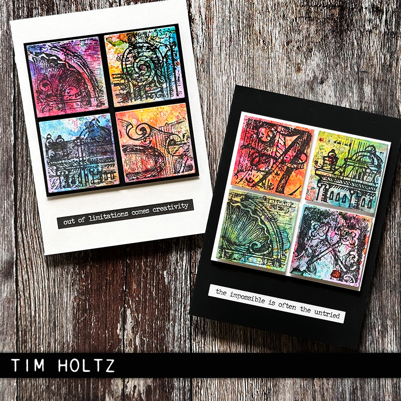 Tim Holtz Collection - Cling Stamps - Creative Blocks
