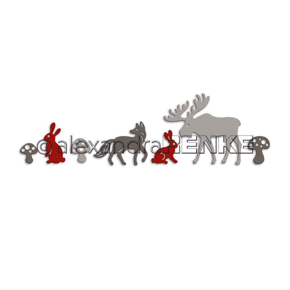 Alexandra Renke - Dies - Forest animals 2