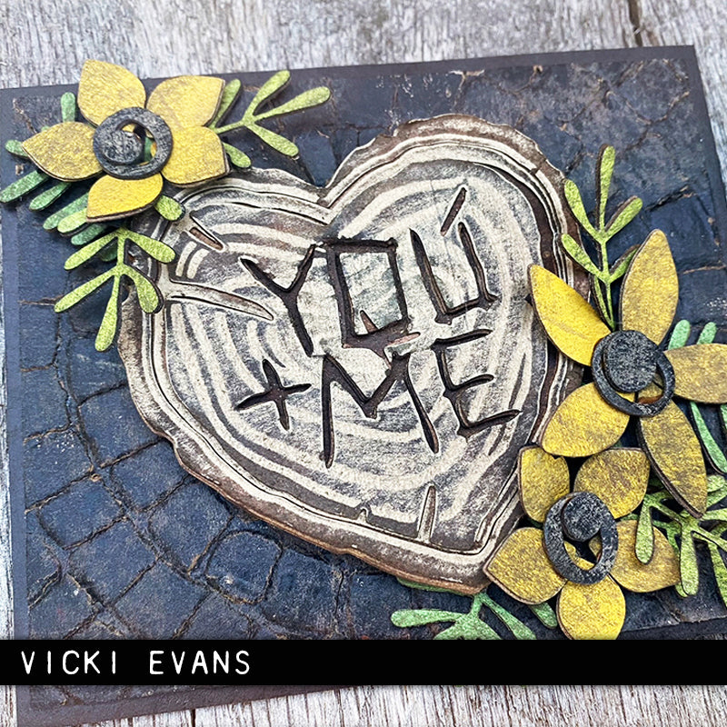Sizzix -Tim Holtz  -  Embossing Folder - 3D - Mosaic