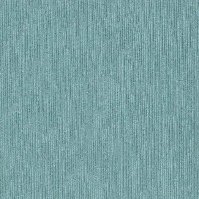 Bazzill - Grasscloth - Whirlpool 12x12" blå kartong