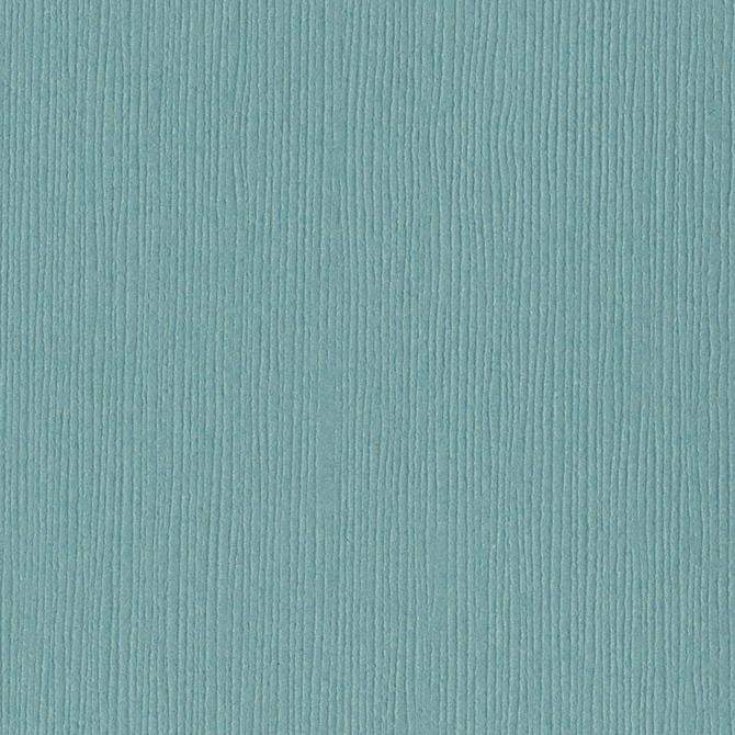 Bazzill - Grasscloth - Whirlpool 12x12" blå kartong