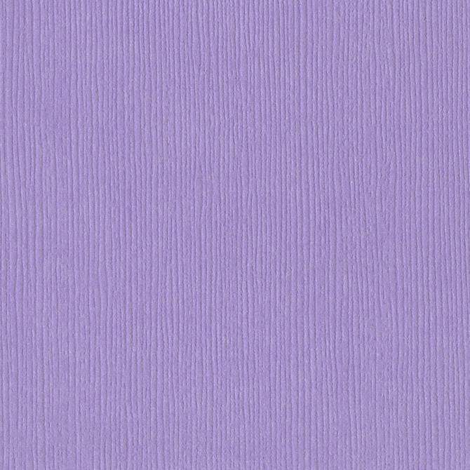Bazzill Grass Cloth 12 x 12 Wild Pansy lilla kartong