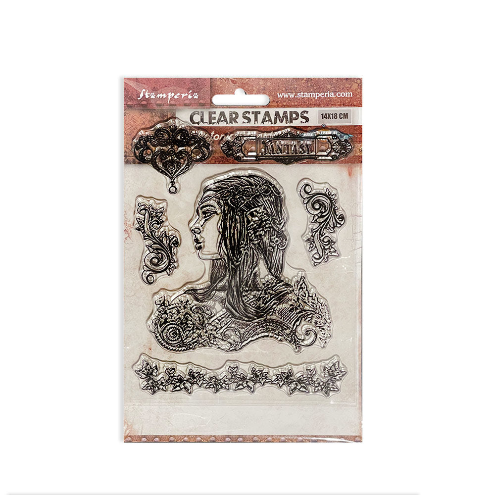 Stamperia - Clear Stamp - Magic Forest Amazon