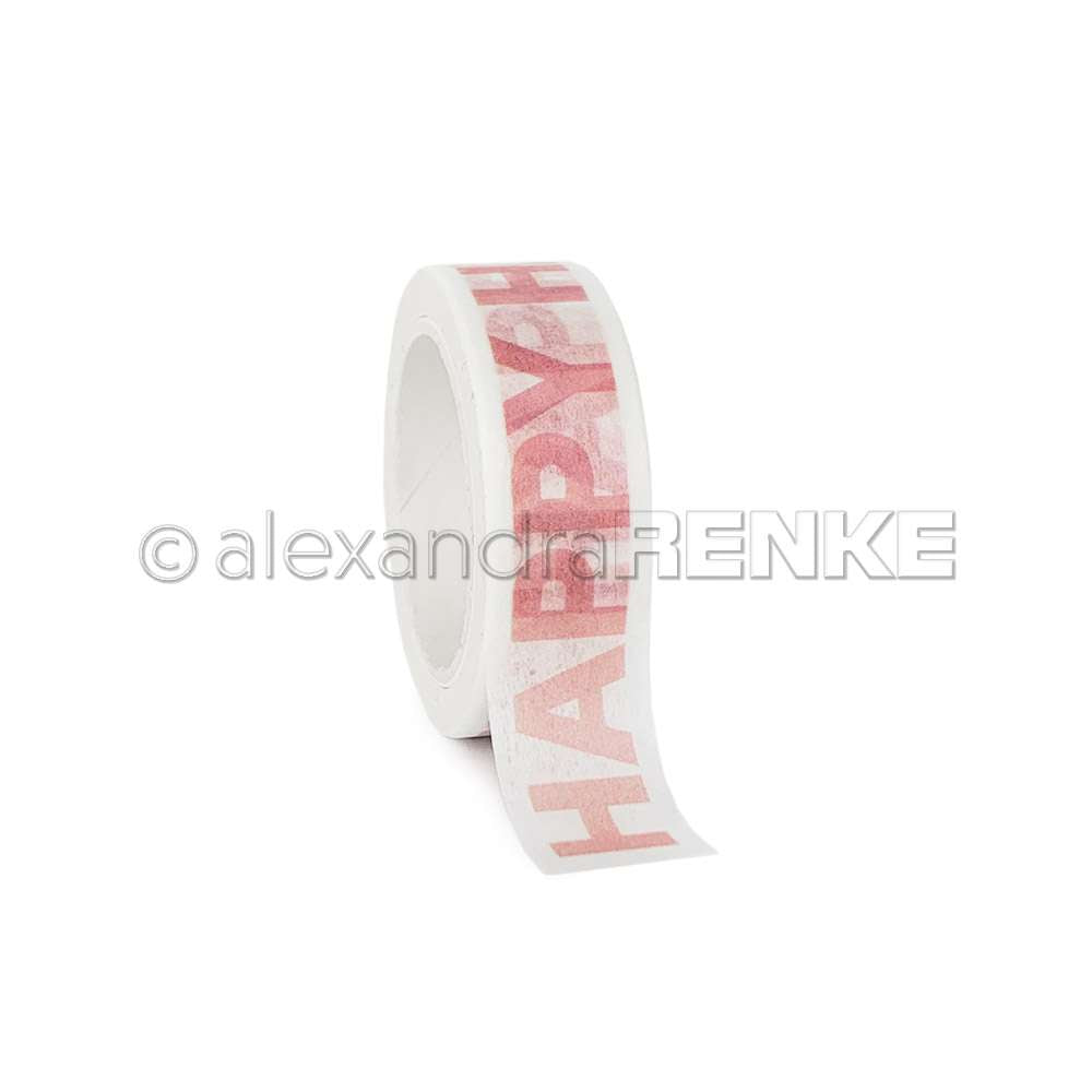 Alexandra Renke - Washi Tape - Happy