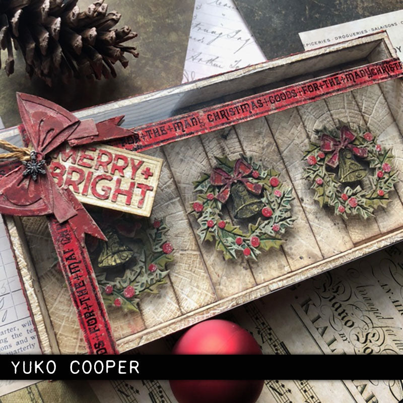 Sizzix - Tim Holtz - Thinlits - Colorize - Yuletide