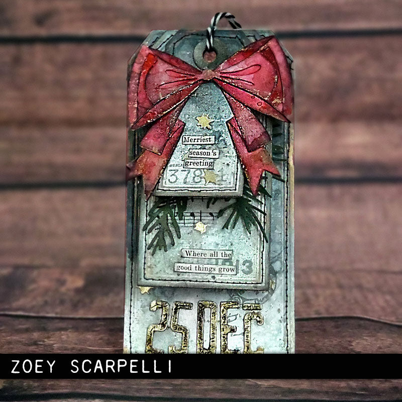Sizzix - Tim Holtz - Thinlits - Colorize - Bowtied