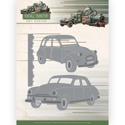 Amy Design - Vintage Transport - Dies - Cars