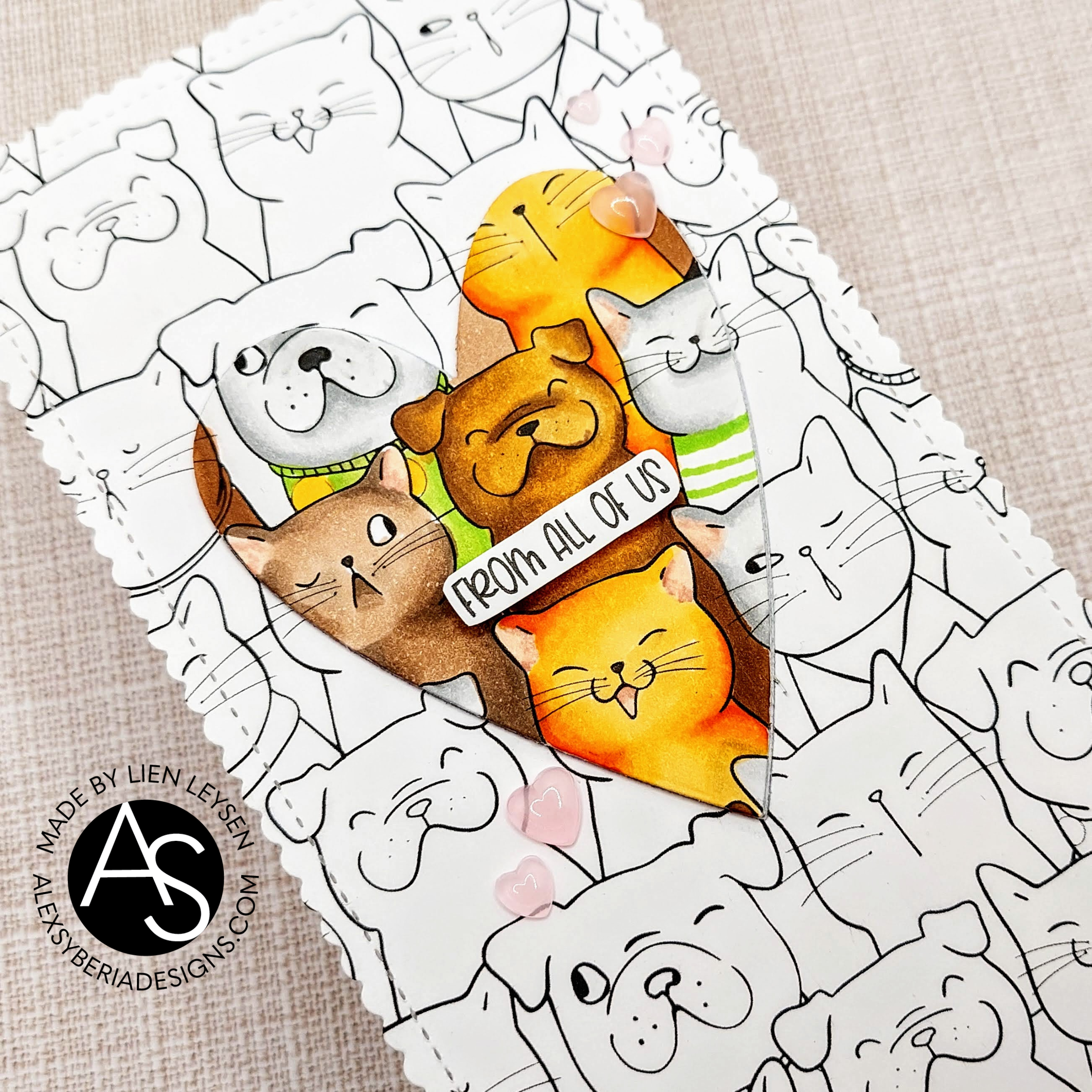 Alex Syberia Designs - Clear stamps - From all of us