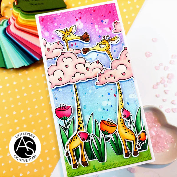 Alex Syberia Designs - Clear stamps - Giraffe-ic Friends