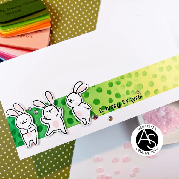 Alex Syberia Designs - Clear stamps - Spring bunnies