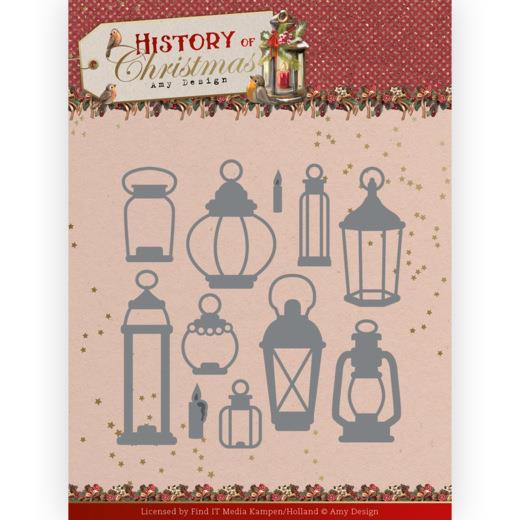 Amy Design - History of Christmas -  Dies - All kinds of lanterns
