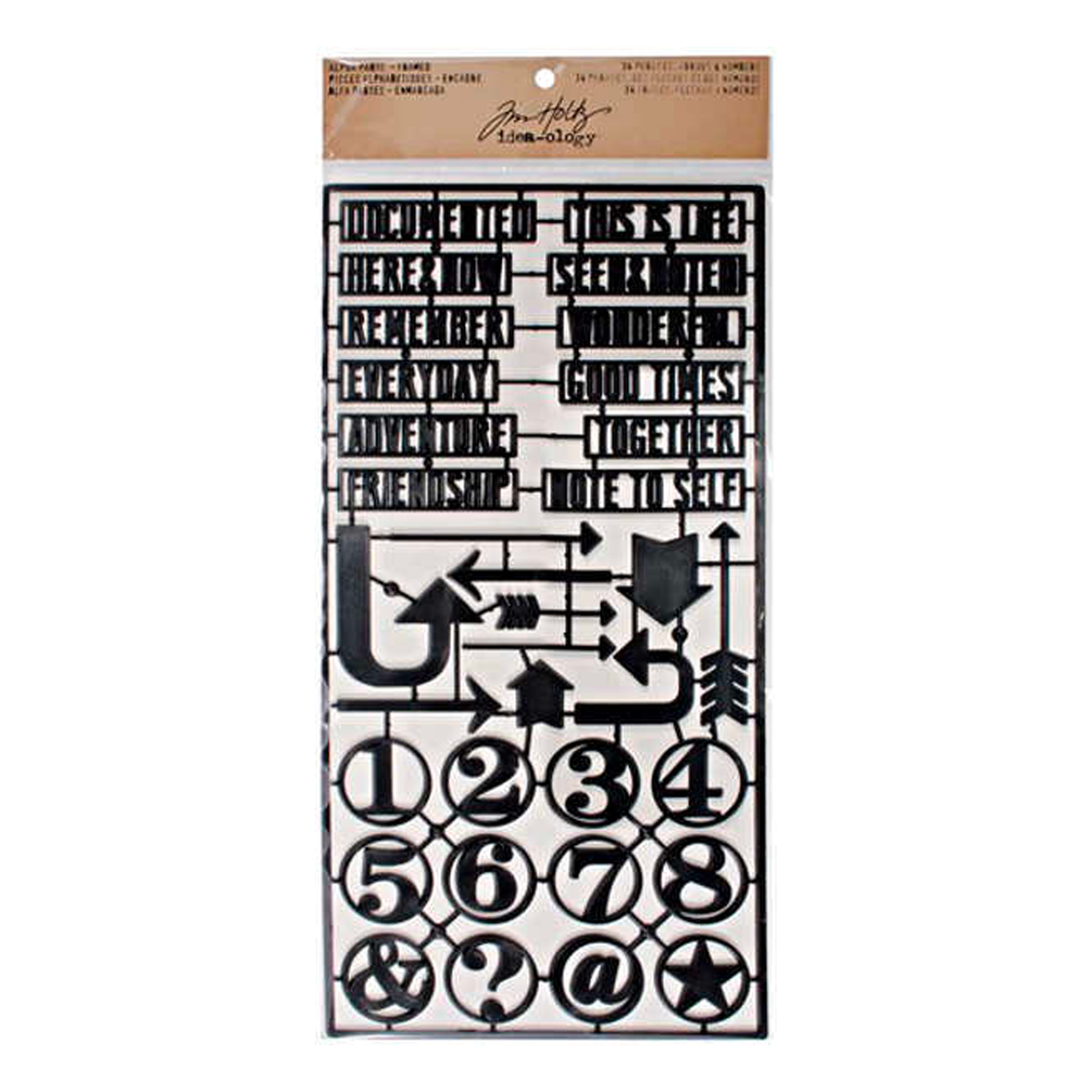 Tim Holtz - Alpha Parts - Framed