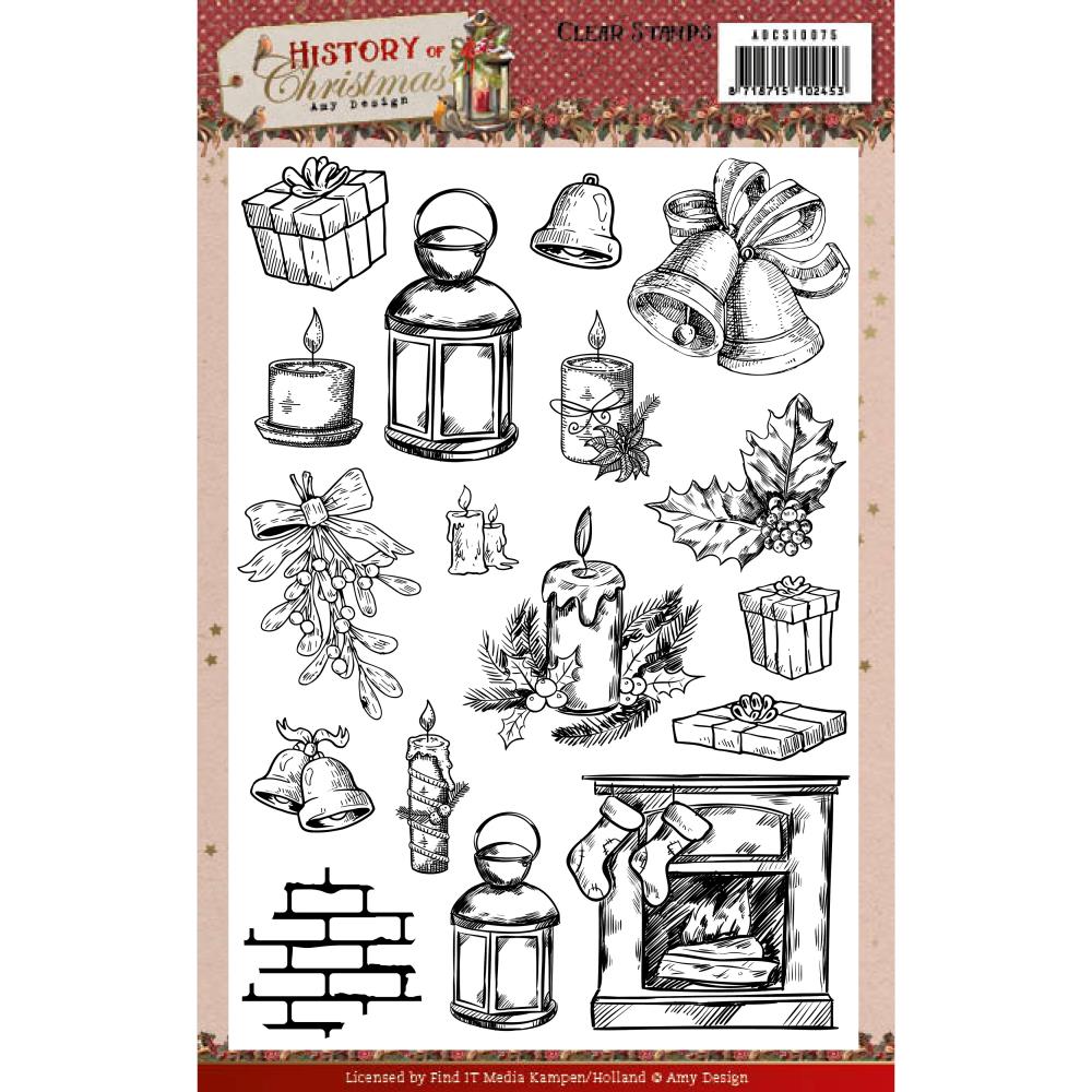 Amy Design - History of Christmas - Clear stamps