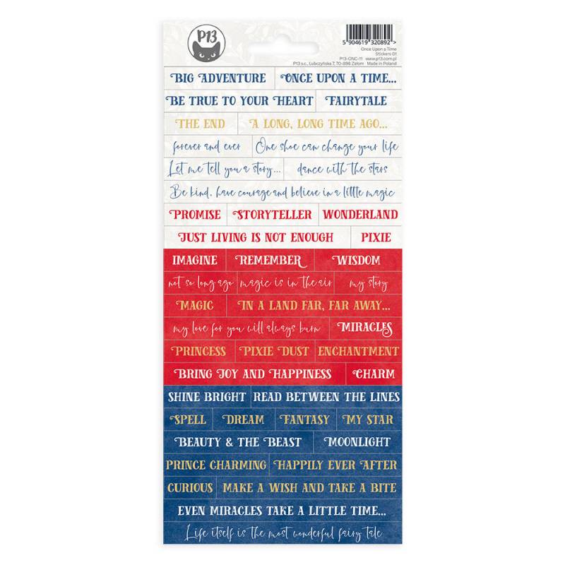 P13 - Once upon a time - Stickers -01