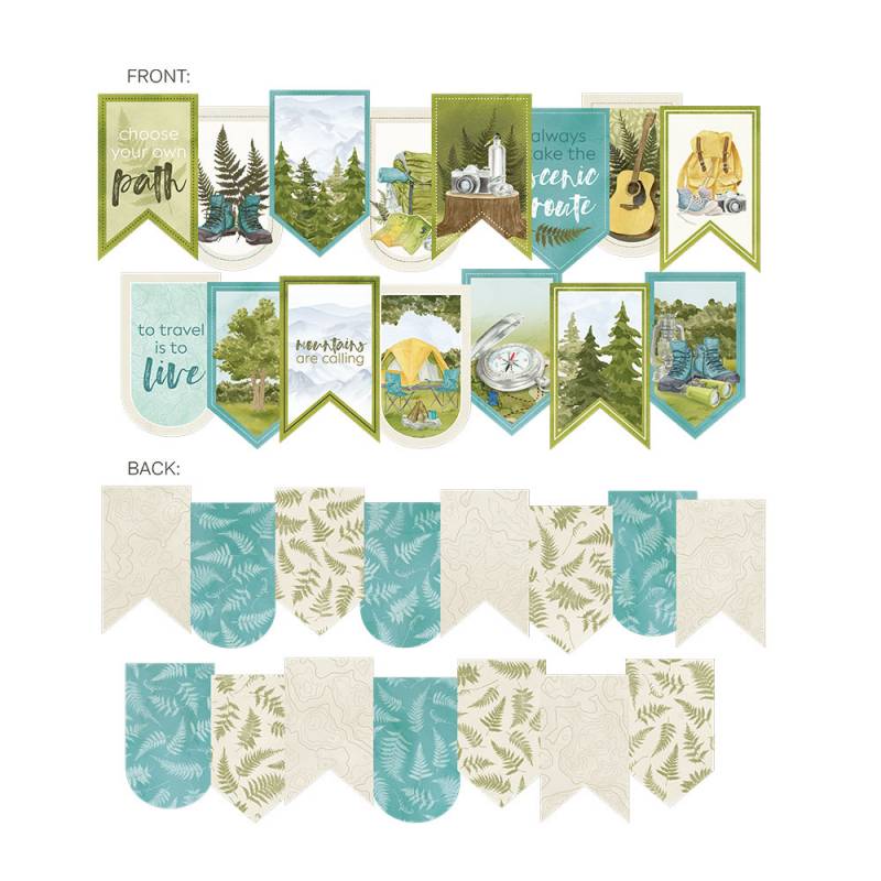 P13 - Hit the road - Garland die cut