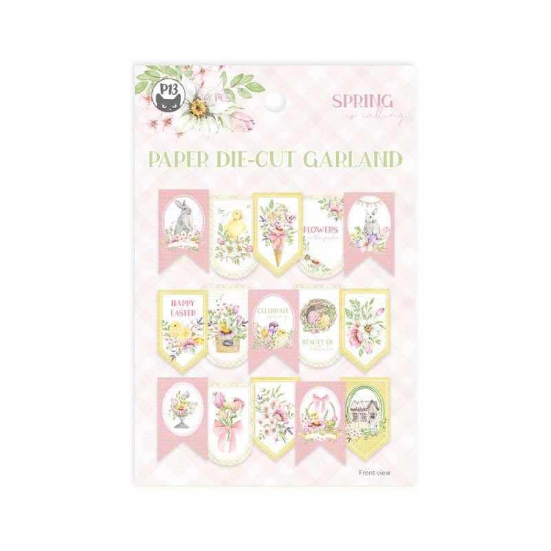 P13 - Spring is calling - Garland die cut