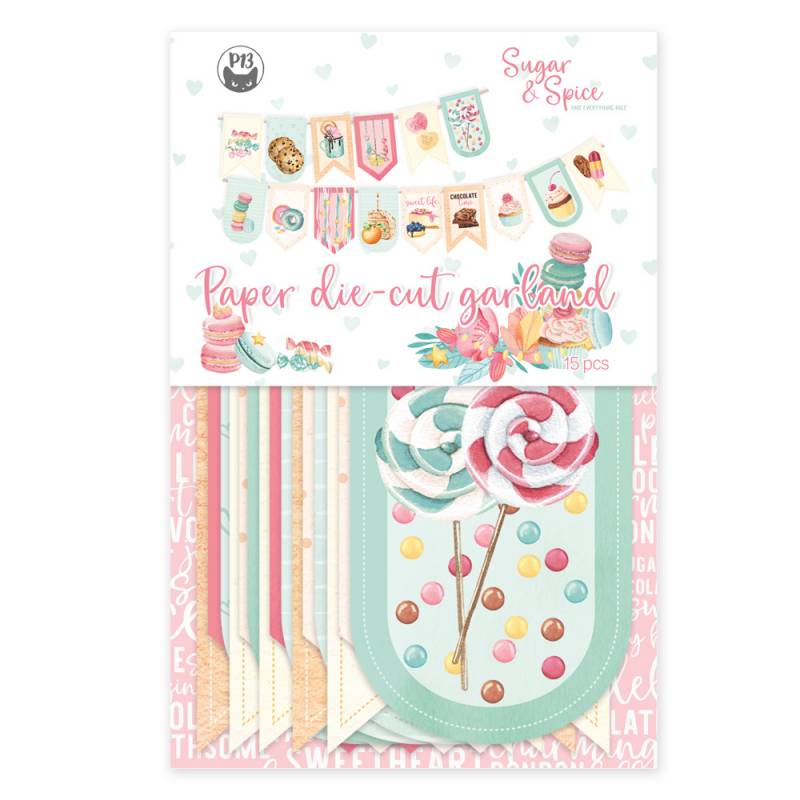 P13 - Sugar and Spice - Garland die cut