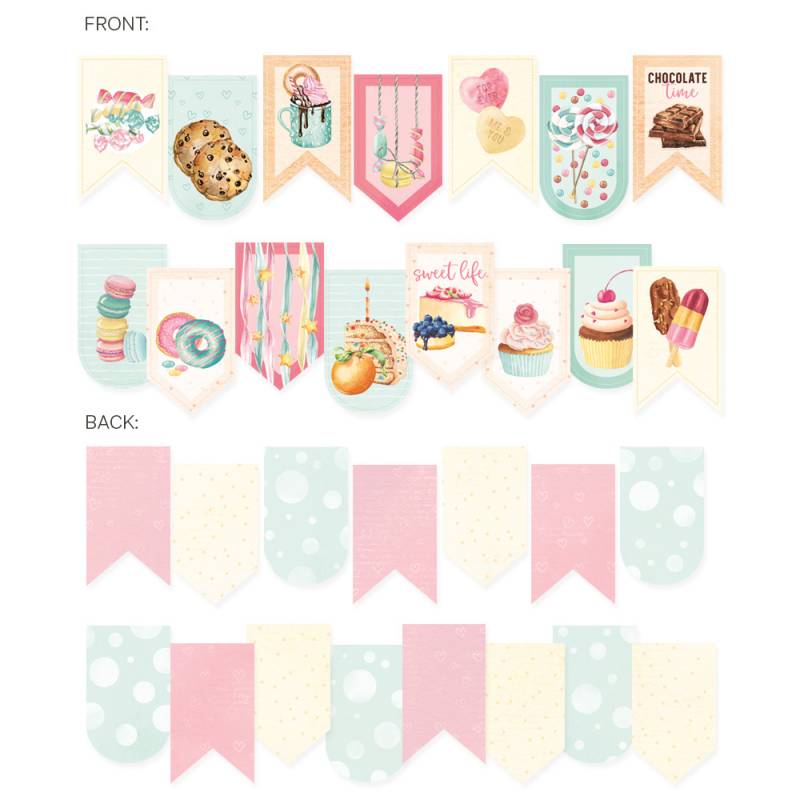 P13 - Sugar and Spice - Garland die cut