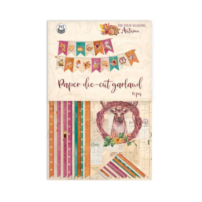 P13 - The four seasons autumn - Garland die cut