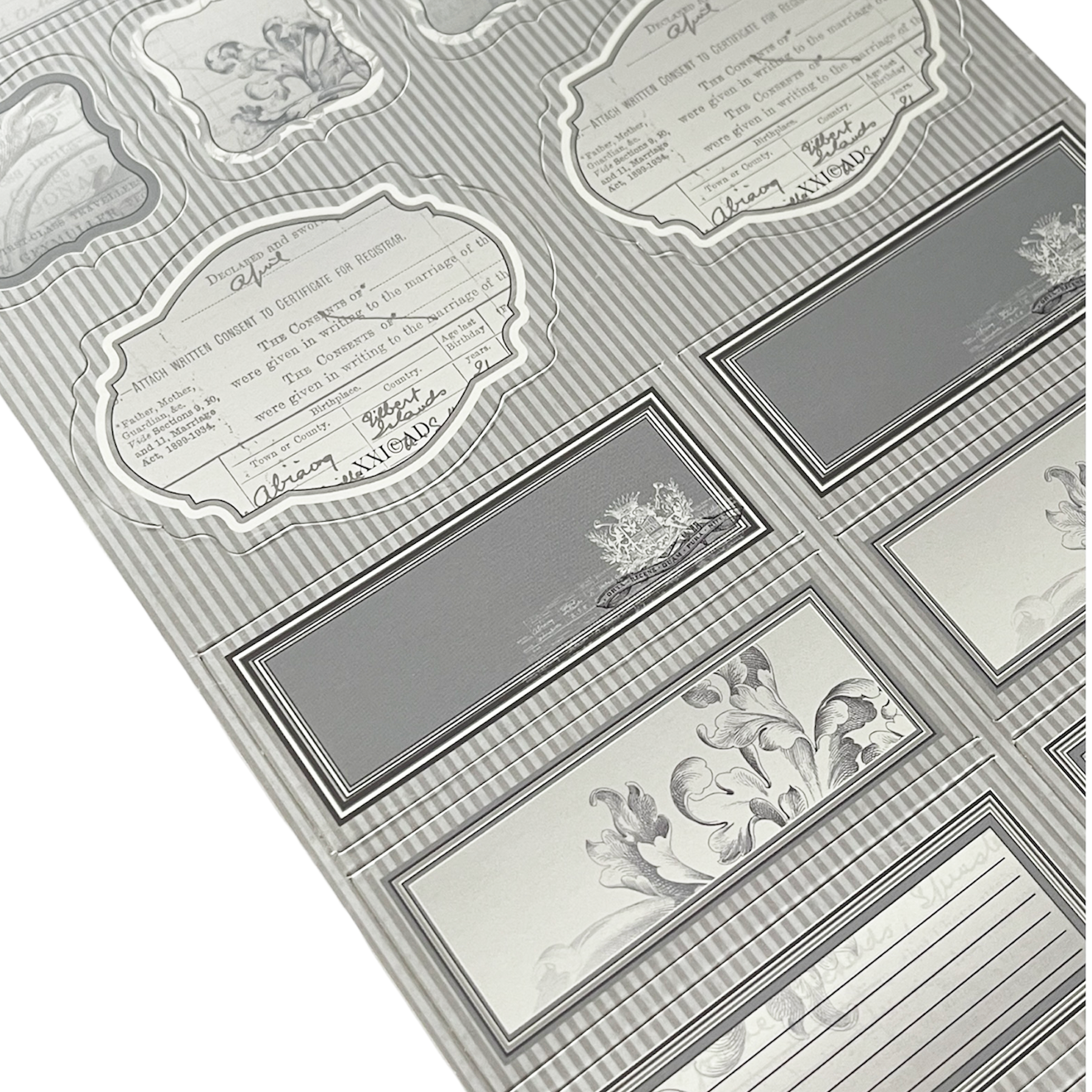 Ruby Rock-it - Year Review - Label stickers