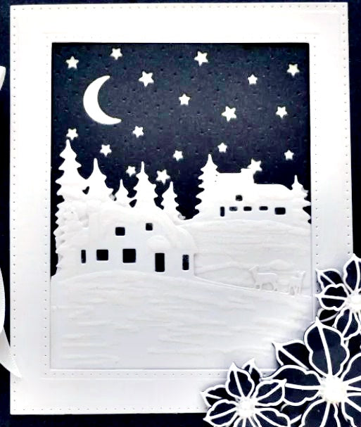 Creative Expressions - Sue Wilson - Christmas Cottage Scenes