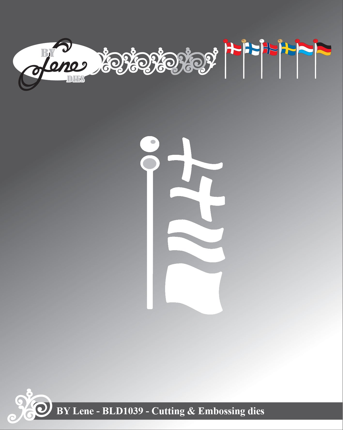 By Lene Design - Dies - Flag