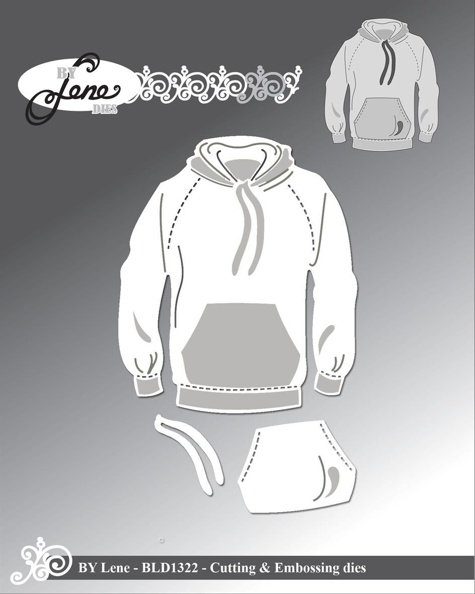 By Lene Design - Dies -  Hoodie