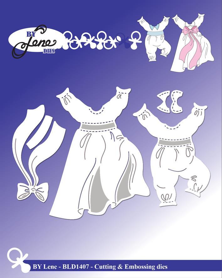 By Lene Design - Dies -  Christening Gown