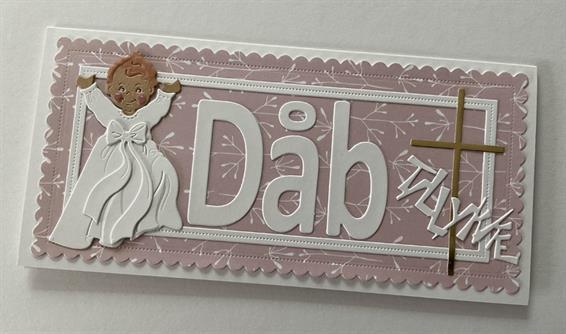 By Lene Design - Dies -  Christening Gown