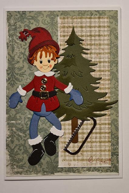 By Lene Design - Dies - Christmas clothes