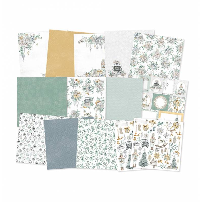 P13 - Christmas Charm - Paper Pad 12 x 12"