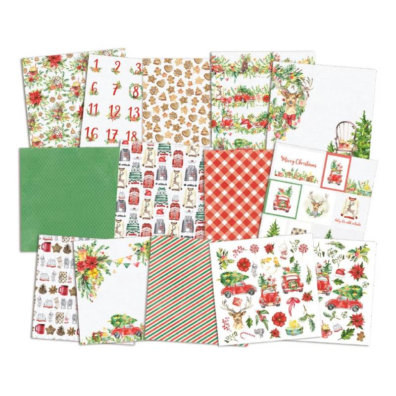 P13 - Christmas treats - Paper Pad - 6 x 6"