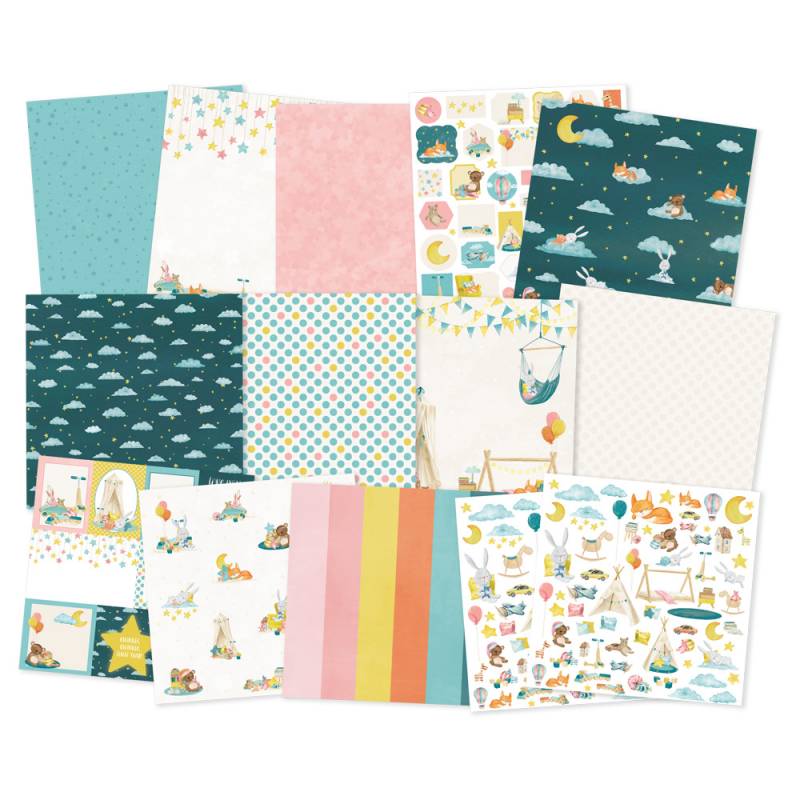 P13 - Good night - Paper Pad - 12 x 12"