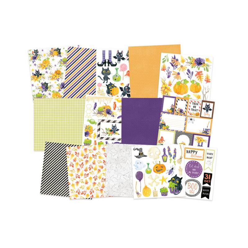 P13 - Happy Halloween - Paper Pad - 6 x 6"