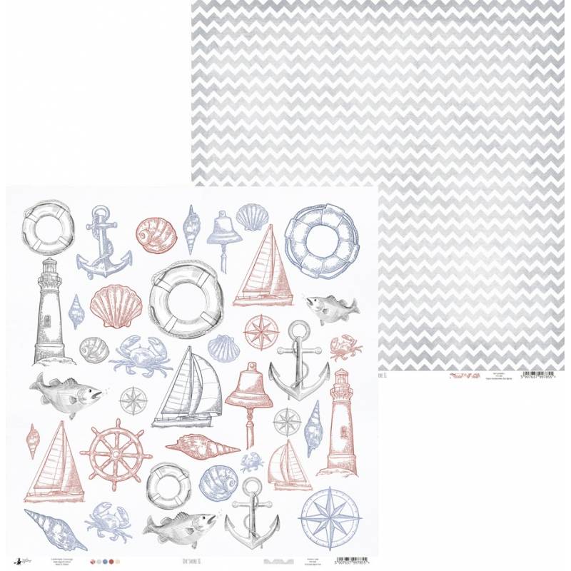 P13 - Off Shore - Paper Pad - 6 x 6"