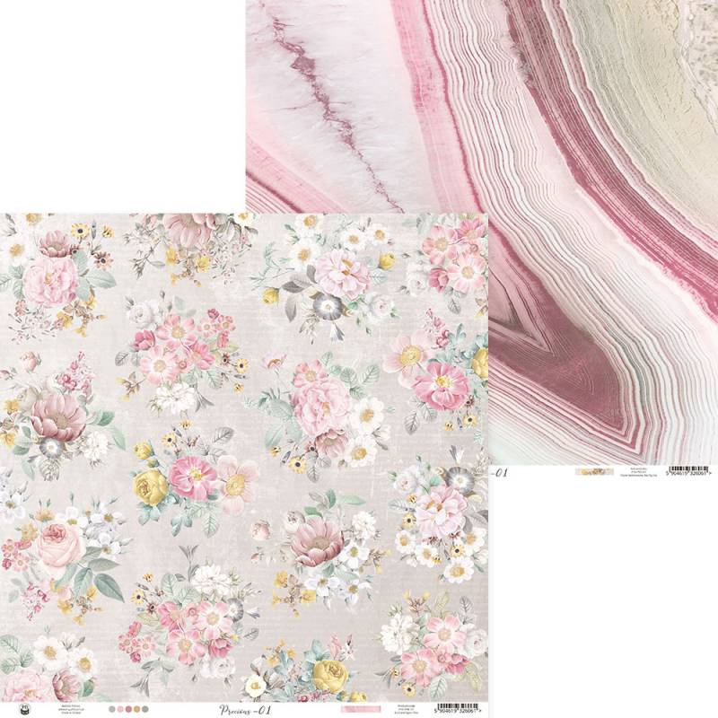 P13 - Precious - Paper Pad - 12 x 12"